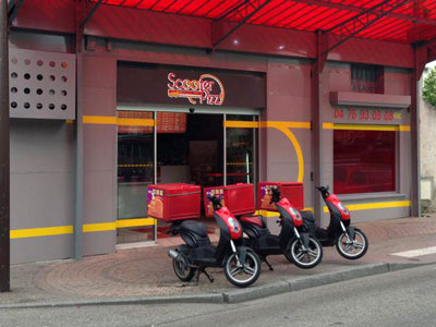 Scooter Pizz Voiron